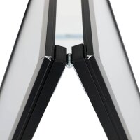 update displays Kundenstopper HardLine schwarz DIN A1 2 Fächer 62,9 x 75,0 x 100,5 cm, 1 St.