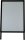 update displays Kundenstopper HardLine schwarz DIN A1 2 Fächer 62,9 x 75,0 x 100,5 cm, 1 St.