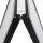 update displays Kundenstopper HardLine schwarz DIN A1 2 Fächer 62,9 x 75,0 x 100,5 cm, 1 St.