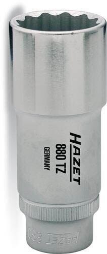 HAZET 3/8 Zoll 12-kant lang Steckschlüsseleinsatz Größe: 17,0 mm