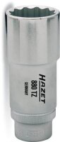 HAZET 3/8 Zoll 12-kant lang Steckschlüsseleinsatz...