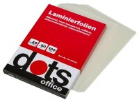 dots Laminierfolien glänzend für A5 80 micron, 100 St.