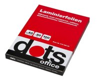 dots Laminierfolien glänzend für A5 80 micron, 100 St.