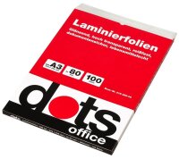 dots Laminierfolien glänzend für A3 80 micron,...