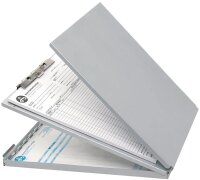 WESTCOTT Klemmbrett E-17002 00 DIN A4 silber Aluminium, 1...