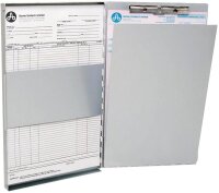 WESTCOTT Klemmbrett E-17004 00 DIN A4 silber Aluminium, 1...
