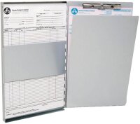 WESTCOTT Klemmbrett E-17004 00 DIN A4 silber Aluminium, 1...