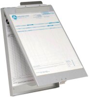 WESTCOTT Klemmbrett E-17003 00 DIN A4 silber Aluminium, 1...