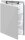 WESTCOTT Klemmbrett E-17005 00 DIN A4 silber Aluminium, 1 St.