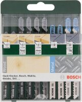 BOSCH Mixed Wood and Metal Stichsägeblätter-Set...