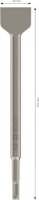 BOSCH Spatmeißel, 250,0 mm, 5 St.