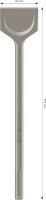 BOSCH Spatmeißel SDS max, 400,0 mm, 1 St.