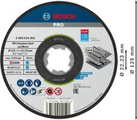 BOSCH Trennscheiben X-LOCK Standard for Inox, 10 St.