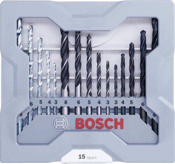 BOSCH Bohrer-Set X-Pro Line CYL-1, 15-teilig