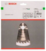 BOSCH Optiline Wood Kreissägeblatt 165,0 mm, 36...
