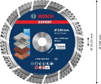 BOSCH Diamant-Trennscheibe EXPERT MultiMaterial, 1 St.