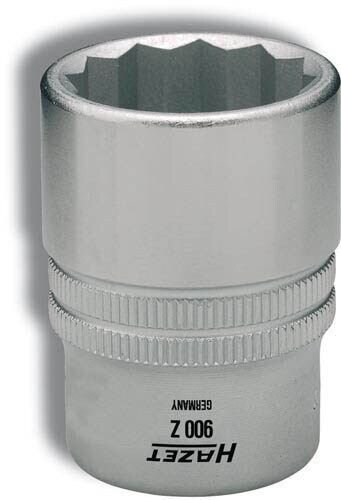 HAZET 1/2 Zoll 12-kant Steckschlüsseleinsatz Größe: 32,0 mm