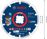 BOSCH Trennscheibe EXPERT Diamond Metal Wheel X-LOCK, 1 St.