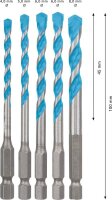 BOSCH Bohrer-Set EXPERT HEX-9, 5-teilig