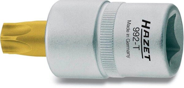 HAZET 992-T25, 1/2" TORX Steckschlüsseleinsatz Größe: 25,0 x 55,0 mm