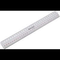 WESTCOTT Schneidelineal 30,0 cm, silber