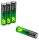 GP Batterie ULTRA PLUS Alkali-Mangan Micro AAA 1,5 V, 4 St.