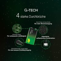 GP Batterie ULTRA PLUS Alkali-Mangan E-Block 9 V, 1 St.