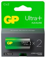 GP Batterie ULTRA PLUS Alkali-Mangan Baby C 1,5 V, 2 St.