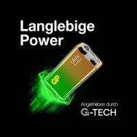 GP Batterie ULTRA Alkali-Mangan E-Block 9 V, 1 St.