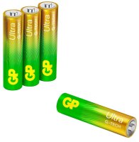 GP Batterien ULTRA Alkali-Mangan Micro AAA 1,5 V, 4 St.