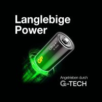 GP Batterie ULTRA PLUS Alkali-Mangan Mono D 1,5 V, 2 St.