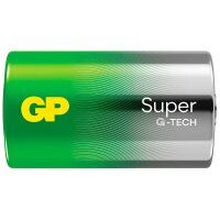 GP Batterien SUPER Alkali-Mangan Mono D 1,5 V, 2 St.