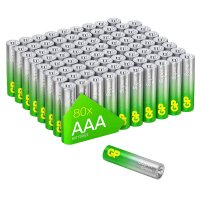 GP Batterien SUPER Alkali-Mangan Micro AAA 1,5 V, 80 St.