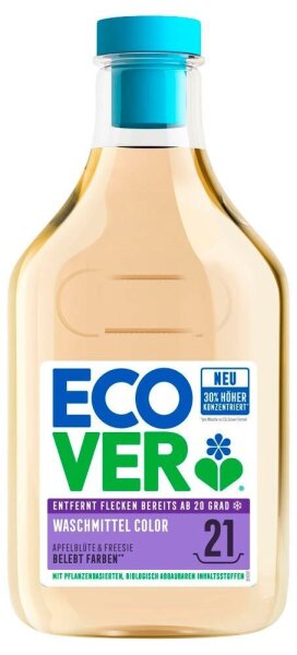 ECOVER COLOR Waschmittel flüssig, 750 ml