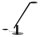 LUCTRA® by DURABLE TABLE LITE LED LED-Schreibtischlampe schwarz 12 W
