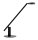 LUCTRA® by DURABLE TABLE LITE LED LED-Schreibtischlampe schwarz 12 W