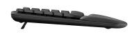 Logitech WAVE KEYS ergonomische Tastatur kabellos schwarz