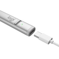 Logitech Eingabestift CRAYON (USB-C) silber, 1 St.