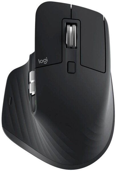 Logitech MX Master 3S FOR MAC Maus ergonomisch kabellos spacegrau  ( 910-006571 )