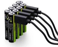 VERICO USB-Akkus mit Ladekabel LoopEnergy AAA900 Li-Ion...