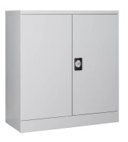 Gürkan Stahlschrank 109941 lichtgrau 2 Fachböden 92,0 x 42,0 x 100,0 cm, zerlegt, 1 St.