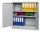 Gürkan Stahlschrank 109941 lichtgrau 2 Fachböden 92,0 x 42,0 x 100,0 cm, zerlegt, 1 St.
