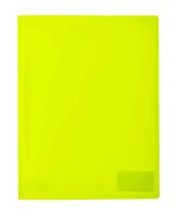 HERMA Schnellhefter Neon Kunststoff neon-gelb DIN A4, 1 St.