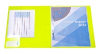 HERMA Schnellhefter Neon Kunststoff neon-gelb DIN A4, 1 St.