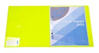 HERMA Schnellhefter Neon Kunststoff neon-gelb DIN A4, 1 St.