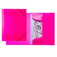 HERMA Sammelmappe Neon DIN A4 neon-pink, 1 St.
