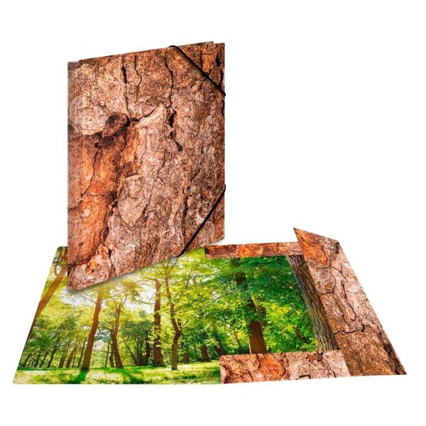HERMA Sammelmappe Nature DIN A4 Wood  ( 19776 )
