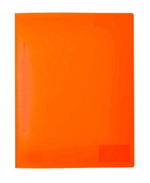 HERMA Schnellhefter Neon Kunststoff neon-orange DIN A4, 1 St.