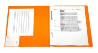 HERMA Schnellhefter Neon Kunststoff neon-orange DIN A4, 1 St.