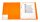 HERMA Schnellhefter Neon Kunststoff neon-orange DIN A4, 1 St.